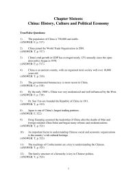 Business Development Chapter 16 The Governmental Bureaucracy More Recent China Answer