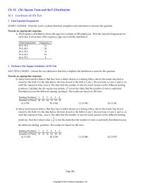 Chapter 10 Find The Critical Value Test The Claim