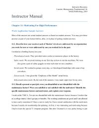 Management Chapter 11 Homework Demings Statement That Us Companies Need Change