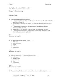 Chapter 2 1 The minimum number of entities that can be involved