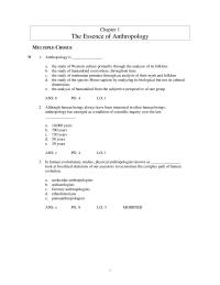 Chapter 1 1 it was the first science to study human being
