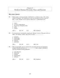 Chapter 12 1 They Generally Involve Comparisons Among Races Category