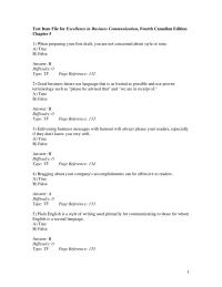 Business Communication Chapter 5 1 Bragging about your company’s accomplishments can be offensive&nbsp;