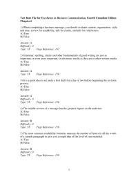 Business Communication Chapter 6 1 If you start a sentence with an indefinite pronoun