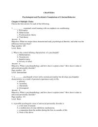 Chapter 6 1 examined social learning with an emphasis on conditioning