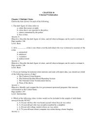 Chapter 10 1 Homicide National Crime Victimization Survey Student Leaves