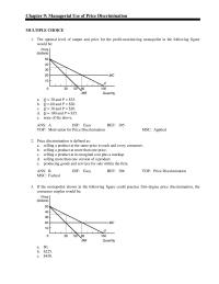 Economics Chapter 9 1 Crusty Price discriminates Between The Two Neighborhoods How