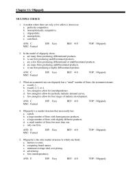 Economics Chapter 11 1 The Fringe Firms Each Have Total costs Given
