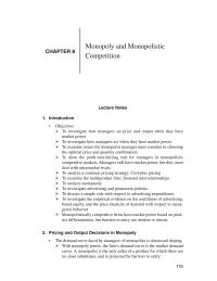 Economics Chapter 8 Homework Mc Also Fulfill The Second Managerial Rule
