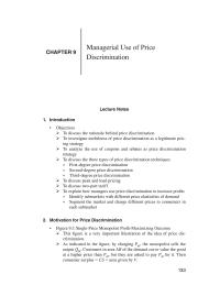 Economics Chapter 9 Homework Price Discrimination Price Discrimination Occurs When The