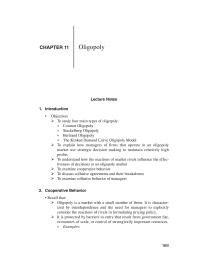 Economics Chapter 11 Homework Price Leadership Price Leadership Oligopolistic Industries Managers