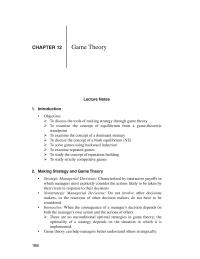 Economics Chapter 12 Homework Extensive Form Games Represent The Revelation Player