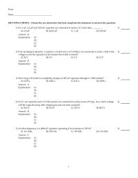 Electrical Engineering Chapter 9 1 approximately how much voltage will the capacitor drop&nbsp;