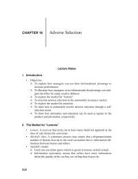 Economics Chapter 16 Homework There Are Mechanisms Involving Sophisticated Signaling Sep