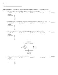 Electrical Engineering Chapter 13 1 The selectivity of a given band-pass filter has degraded&nbsp;