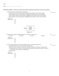 Electrical Engineering Chapter 14 1 How can the windings ratio be safely determined for an&nbsp;