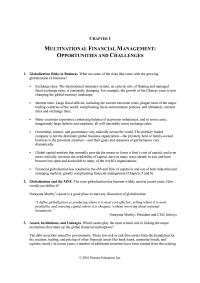 International Business Chapter 1 Homework Name Four Five Key Limitations The Theory