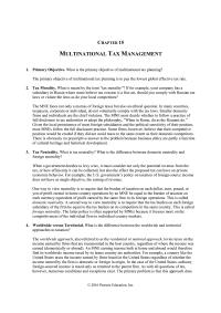International Business Chapter 15 Homework For Example Country Like The United States