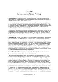 International Business Chapter 16 Homework Us Firms Manufacturing One State And Selling