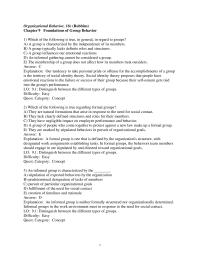 Human Resources Chapter 9 1 Temporary Groups With Deadlines Not Seem Follow