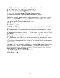 Human Resources Chapter 10 2 B explanation Effective Teams Share Accurate Mental Models