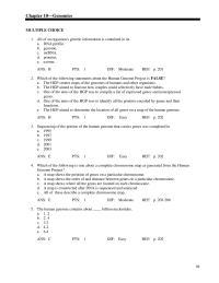 Chapter 10 the visualization of large amounts of DNA under the microscope