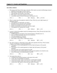 Chapter 15 a person who has over 40 copies of the repeated sequenced
