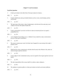 Chapter 9 The Ability Municipal Governments Control Areas