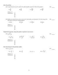 Chapter 6 3 Find the numerical value of the rational expression for the given