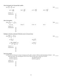Chapter 6 4 We do not clear fractions when adding rational expressions