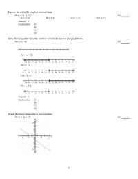 Chapter 8 2 then write the solution set in interval notation