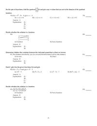 Chapter 9 2 For the pair of functions, find the quotient