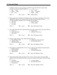 Art History Chapter 1 Nancy Holt created this work, which intertwines the passage