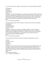 Chapter 1 2 In Mintzberg’s scheme, an entrepreneur takes on a decisional role
