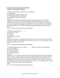 Chapter 5 1 This Type Planning Often Done Small Businesses