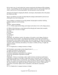 Chapter 8 2 list and explain four common organization development&nbsp;