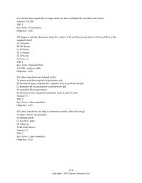 Chapter 10 Determine Performance Rating Work Pace And Then compute