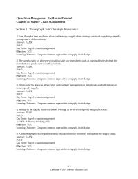 Chapter 11 Compare and contrast different sourcing strategies including outsourcing