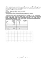 Chapter 13 Demand estimates For The Next Four Quarters Are