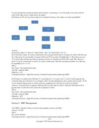 Chapter 14 All Other Parts Have One Week Lead