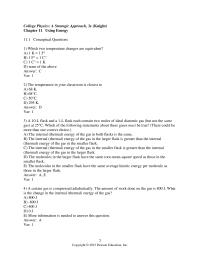 Chapter 11 1 A cyclic process is carried out on an ideal gas such