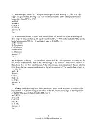 Chapter 12 2 What maximum temperature rise would one expect&nbsp;