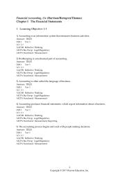 Accounting Chapter 1 1 Principles For General Motors And International Financial reporting