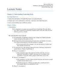 Management Chapter 03 Homework The Most Commonly Observed Leadership Styles Associated
