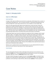 Management Chapter 11 Homework Case high Water Mark Case Summary Alcott