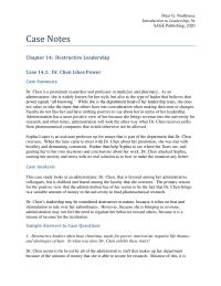 Management Chapter 14 Homework Instead Anyone Making Any Claims Against Him