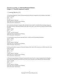 Accounting Chapter 13 1 the amount of individual financial statement line items