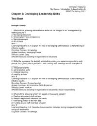 Management Chapter 05 Being Able Accept Failure Key Aspect