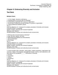 Management Chapter 09 what is the basic human need that everyone experiences in their interpersonal