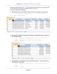 Database Storage & Design Chapter 2 Homework Two Introduction Structured Query Language What